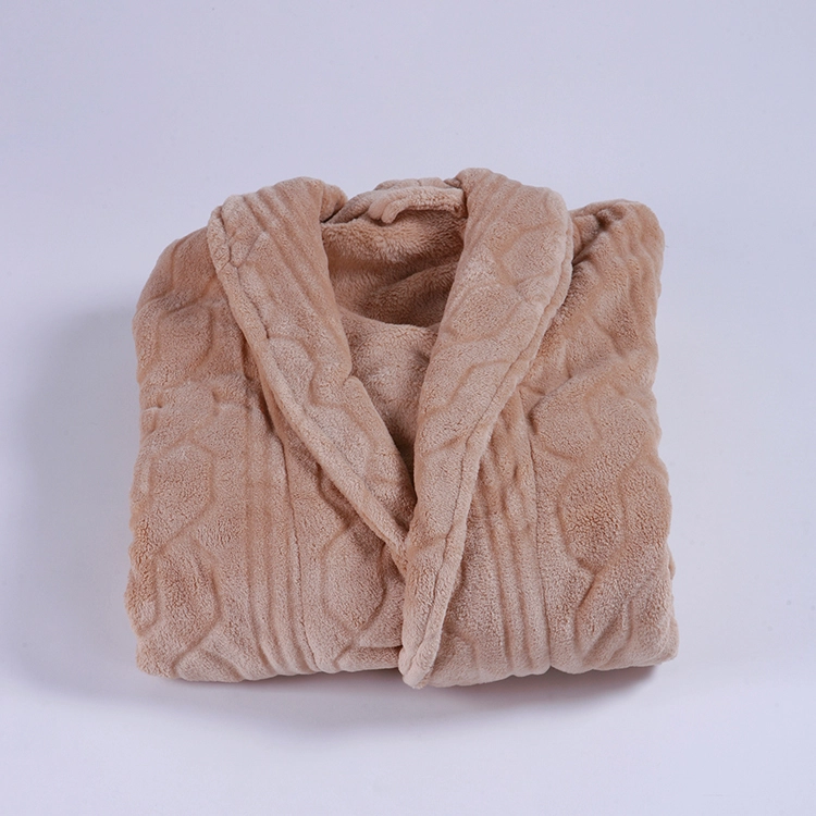 ELIYA Wholesale Super Absorbent Microfiber Luxury Hotel Bathrobe 1