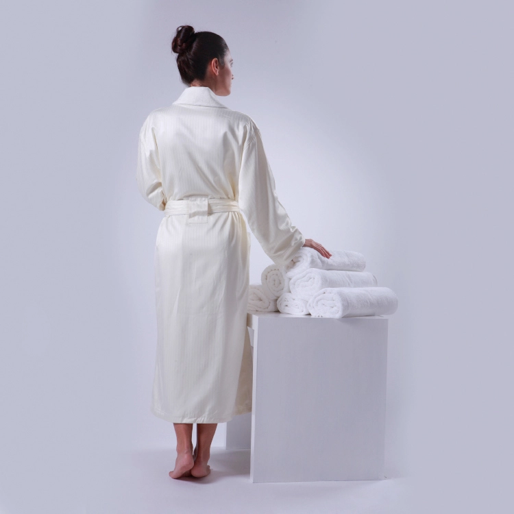 100% Cotton Bathrobe/ Dress Grown with Europe Size for Both Man and Woman 1