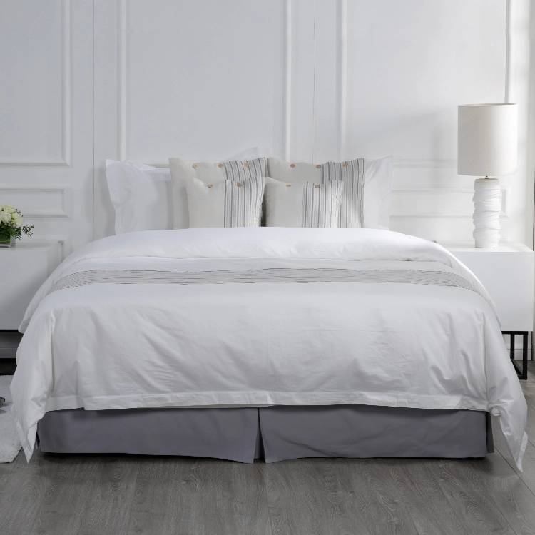 High Quality Hotel Linen 4 Pieces Sheet Set Full Size Bedding Sets 1