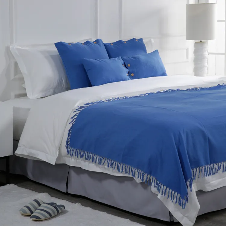 Solid ≥600s Accept Custmomized Hospitality Bed Sheets ELIYA 6