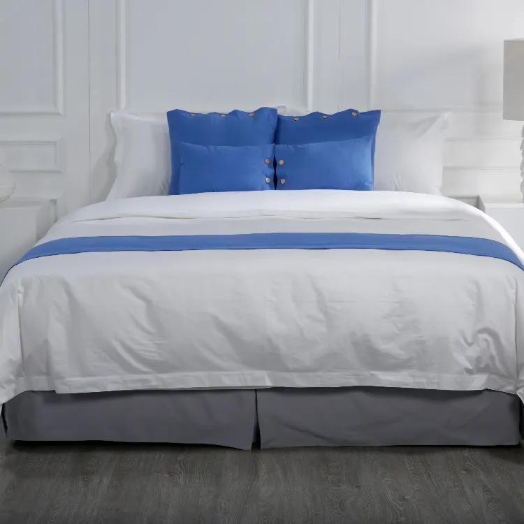 Solid ≥600s Accept Custmomized Hospitality Bed Sheets ELIYA 2
