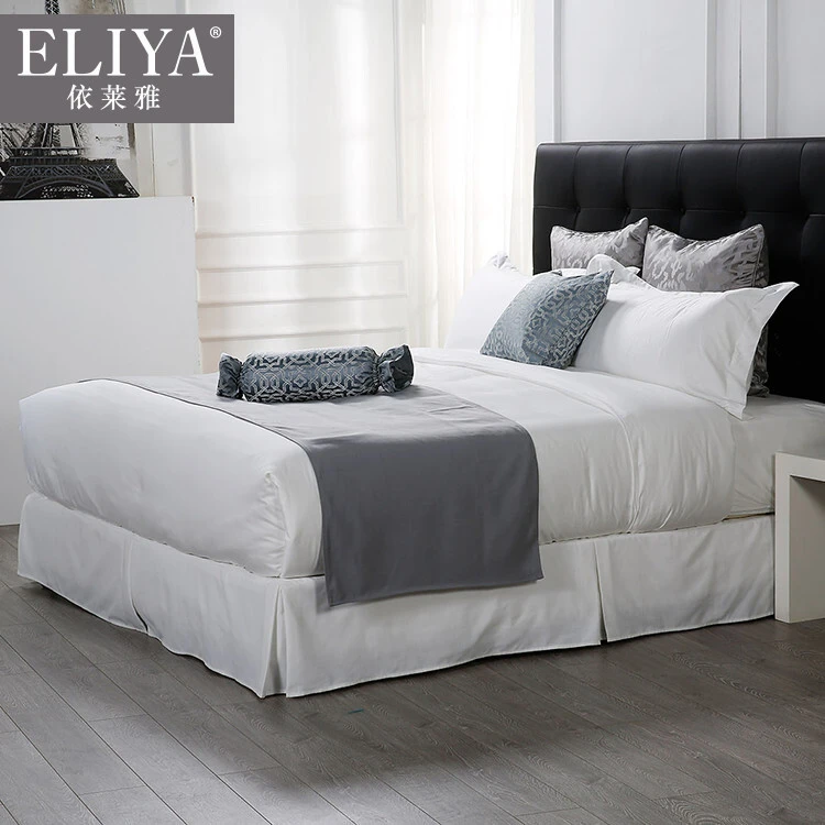Custom 3-5 star hotel bedding set 100% cotton 1