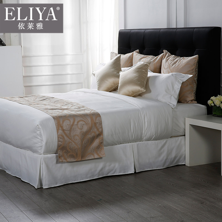 Jacquard luxury pure color hotel linen ,linen hotel supplies 1