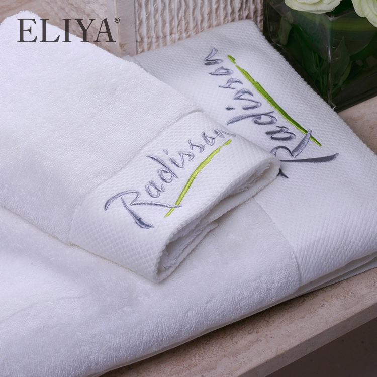 Radisson Eco Friendly Terry Fabric Hotel Bath Towel 100% Cotton For SPA 1