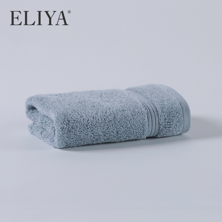 Guangdong High Quality 5 Star Hotel Towel Gray Green 1