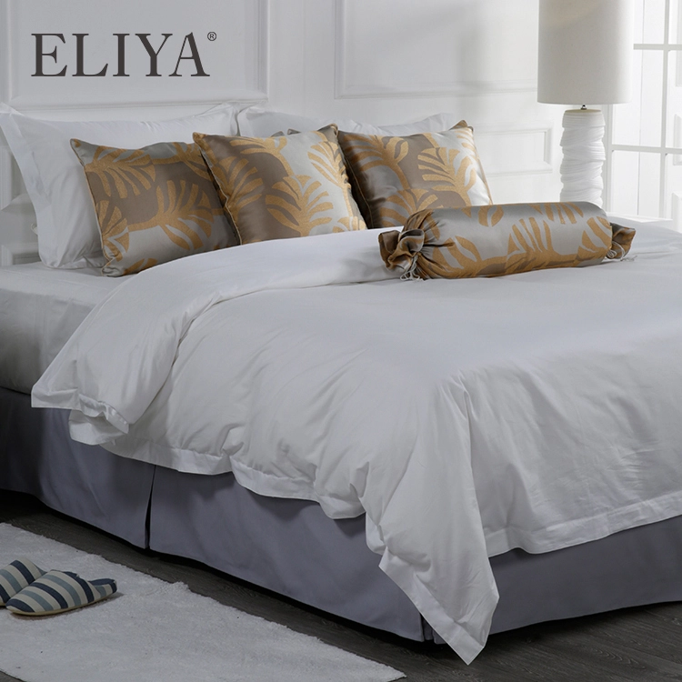 High Quality Manufacture Stripe 4 Piece Comfoter Bed Spreads Bedding Sets 1