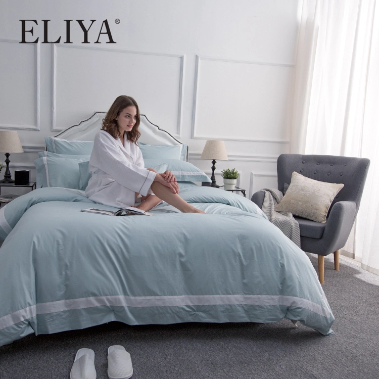 Customized Luxury 5 Star Hotel Bed Sheets 100% Hotel Bedding Sets 1