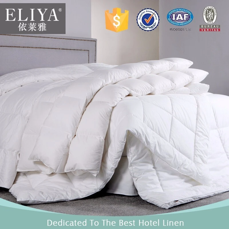 ELIYA hotel bedding sets hotel collection white goose down alternative comforter 1