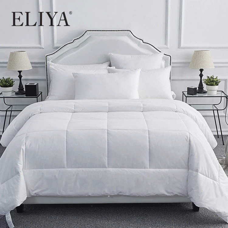 Nature Goose Down Duvet with Stitching Design for Luxury Hotel 1