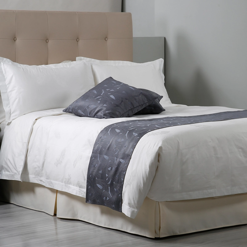 Wholesale Supply Luxury 100% Cotton White Used Hotel Bed Sheets For Sale 1