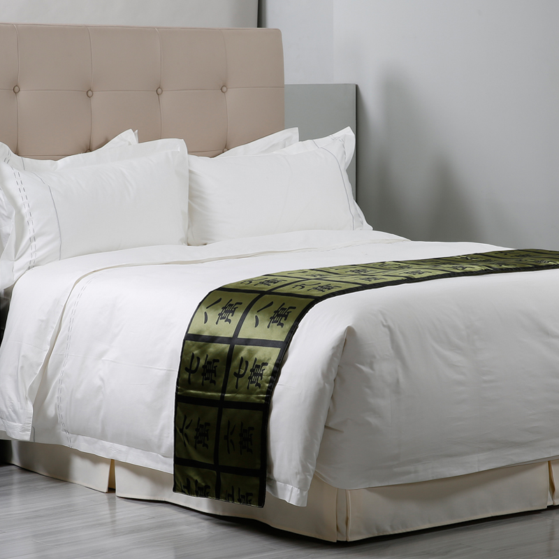 Wholesale Supply Luxury 100 Cotton White Used Hotel Bed Sheets For Sa
