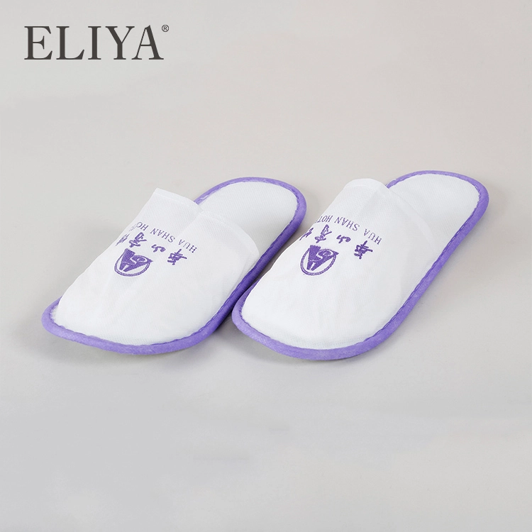 Manufacturing Design Hotel Designer Slipper Non Woven Disposable Woman Slippers 1