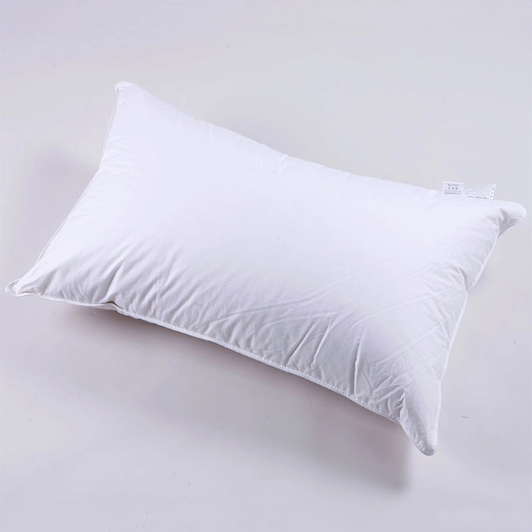 Hot Selling High-Quality 100% Cotton Pillow For Hotel Use Polyester Filling Pillow Down-Proof Fabric Pillow 1