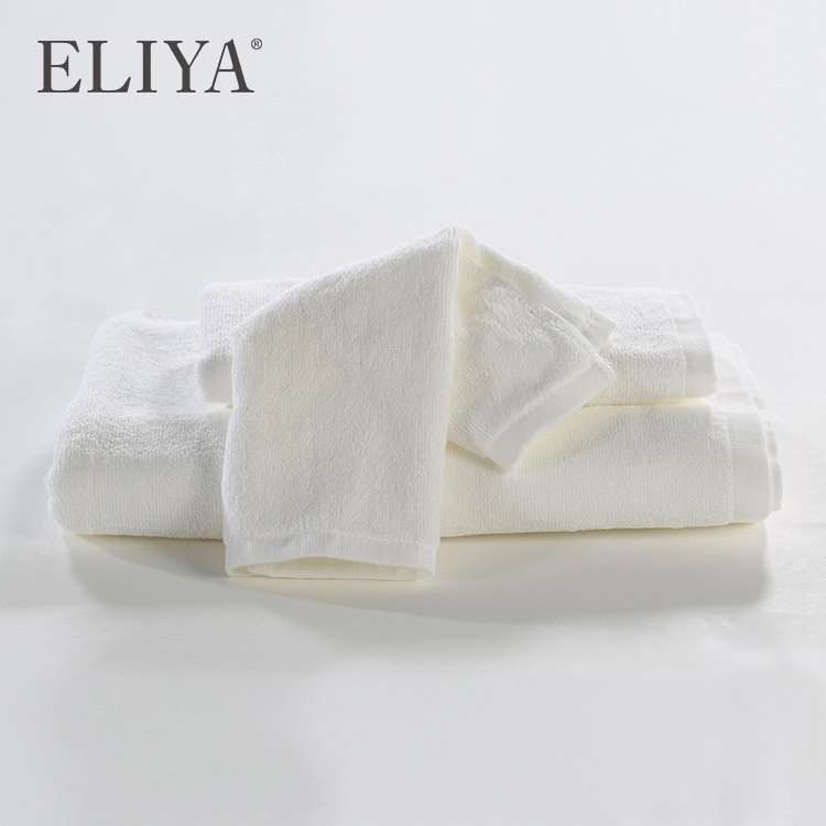 5 Star Hotel Luxury 800g Bath Towel Plain White Towel Set Bathroom Towel Manufacture 1