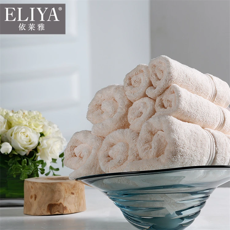 Nice Embroidery Logo Hotel Towel+custom hotel Face Towel 1