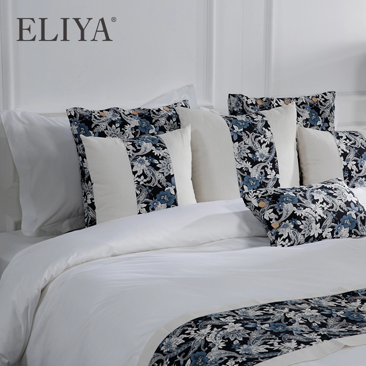 Branded Luxury Bed Sheet 100Cotton Twin Size Winter Bedding Fitted Sheet 1