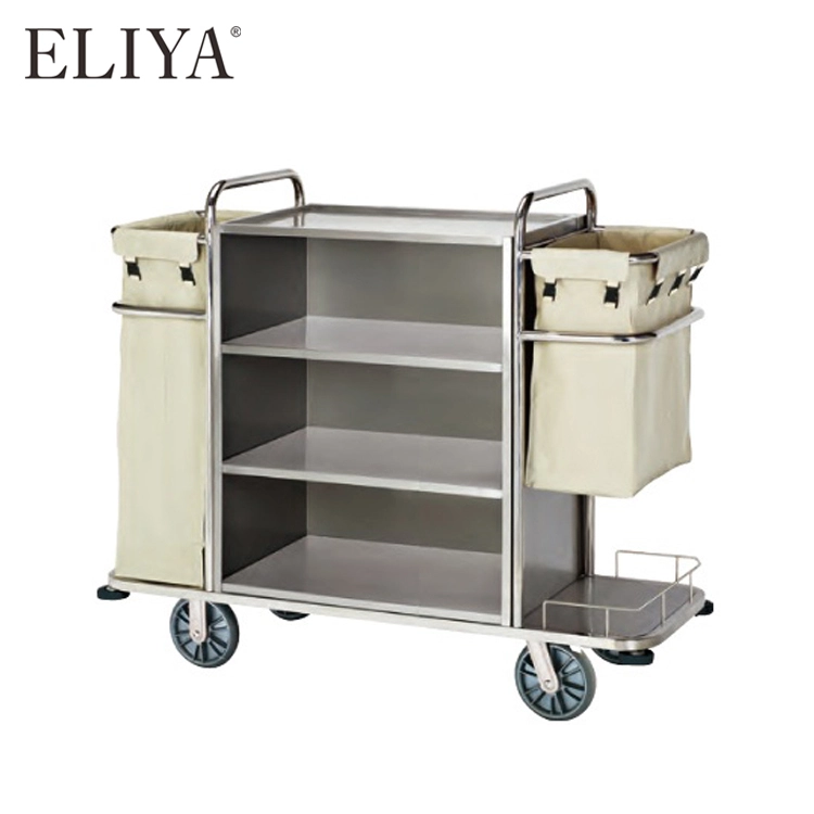 Hospitality Product Supplies Laundry Equipment Luxury Hotel Linen Trolley For Sale 1