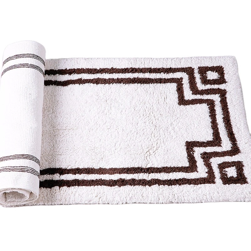 100% Cotton Hotel Bath Mat Velvet Custom Door Floor Towel Hot sales 1