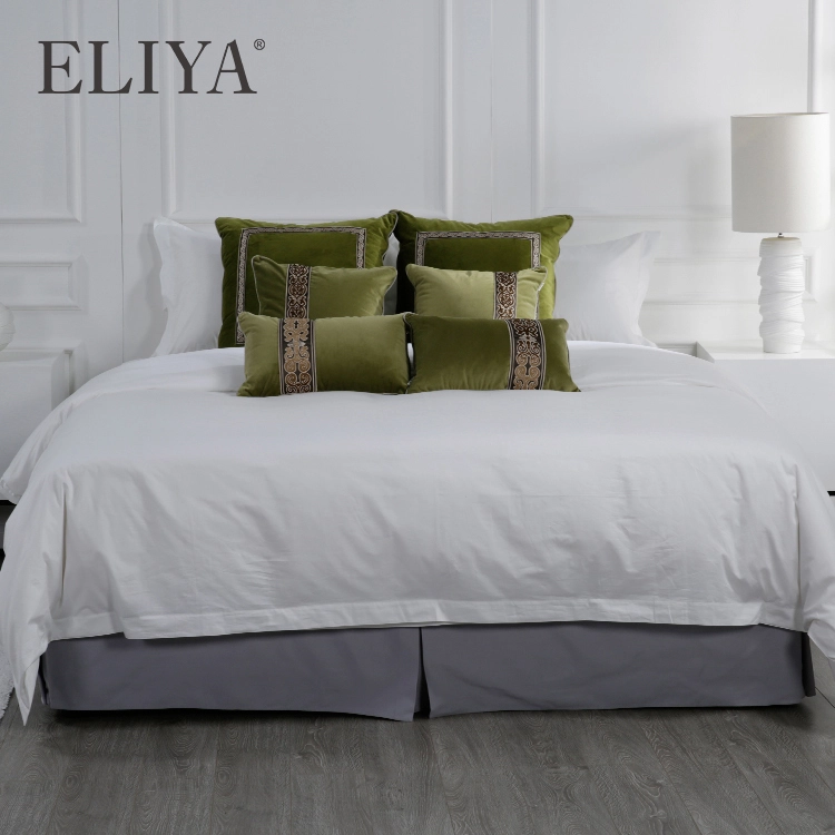 New Style Twin Sets Plain Zipped Case Bedsheet Hotel 21 Bedding 1