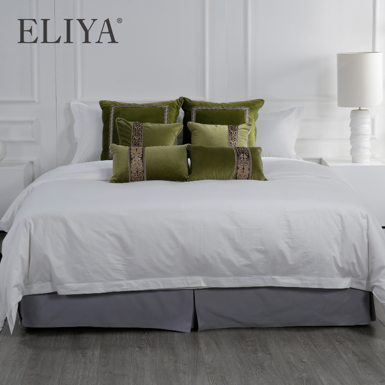 luxury 100% cotton hotel designer bedding brand wholesale bedding set 14
