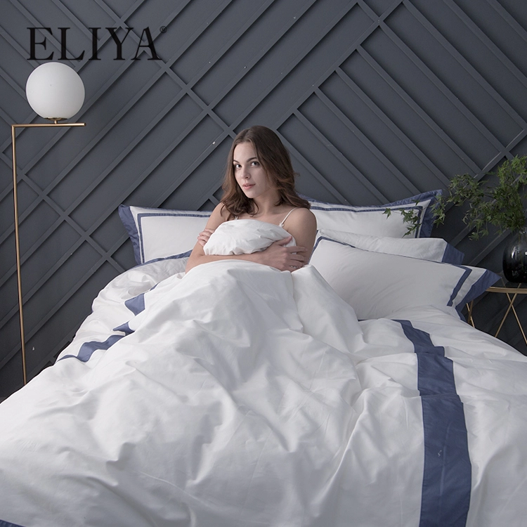 Eliya Bulk Twin Double Queen King Size Used Cotton White Hotel Bed Sheets 1