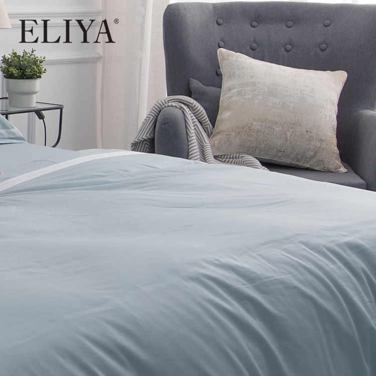 Solid Color Luxury Silk Decoration Cushion Sets And Hotel Knitted Bed Runner 1