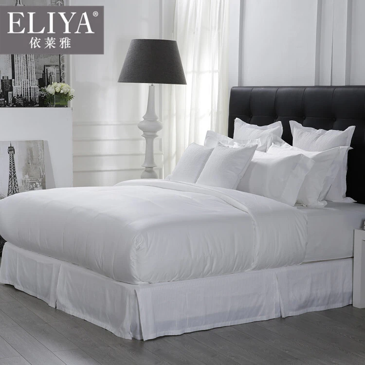 Hilton Cotton Hotel Bed Linen With Duvet Cover Sets/Bedding Set 1