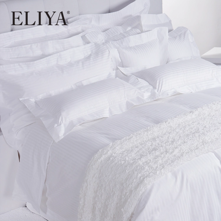 Eliya 200TC-1000TC Commercial Luxury Super King Size Bedding Sheets Set 5 Star Hotel Bed Linen 1
