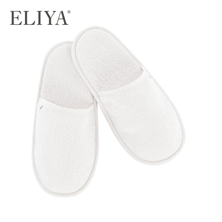 Eliya Ecofriendly Custom Logo Hotel Style Bedroom Robes And Slippers 1