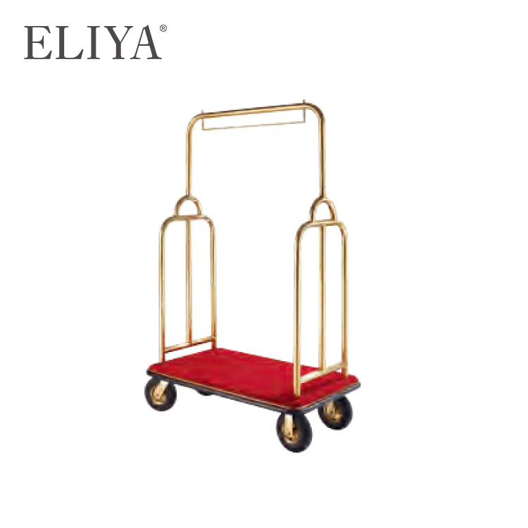 Bellboy luggage cart hotel rolling with wheel wholesale