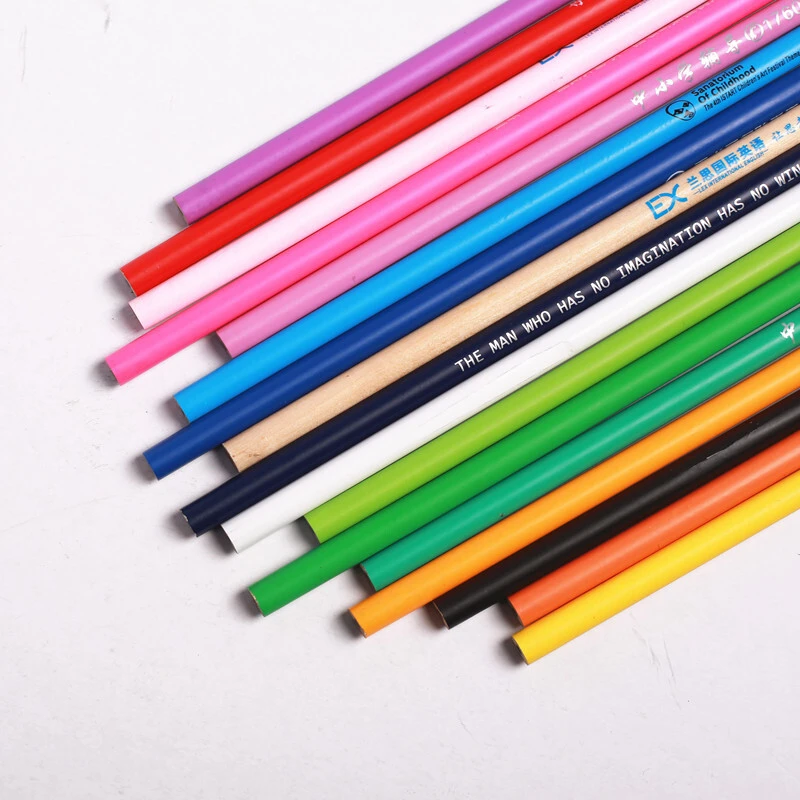 Promotional Items Customized Logo HB Black Wooden Hotel Pencil 1