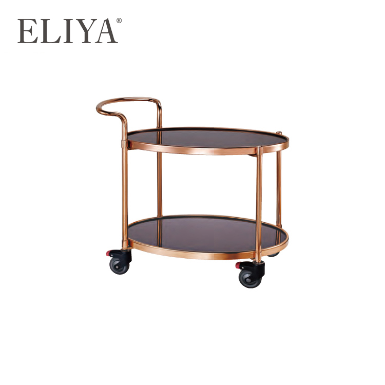 New Hotel Room Service Tables Restaurant Food Cart Antique Wooden Serv