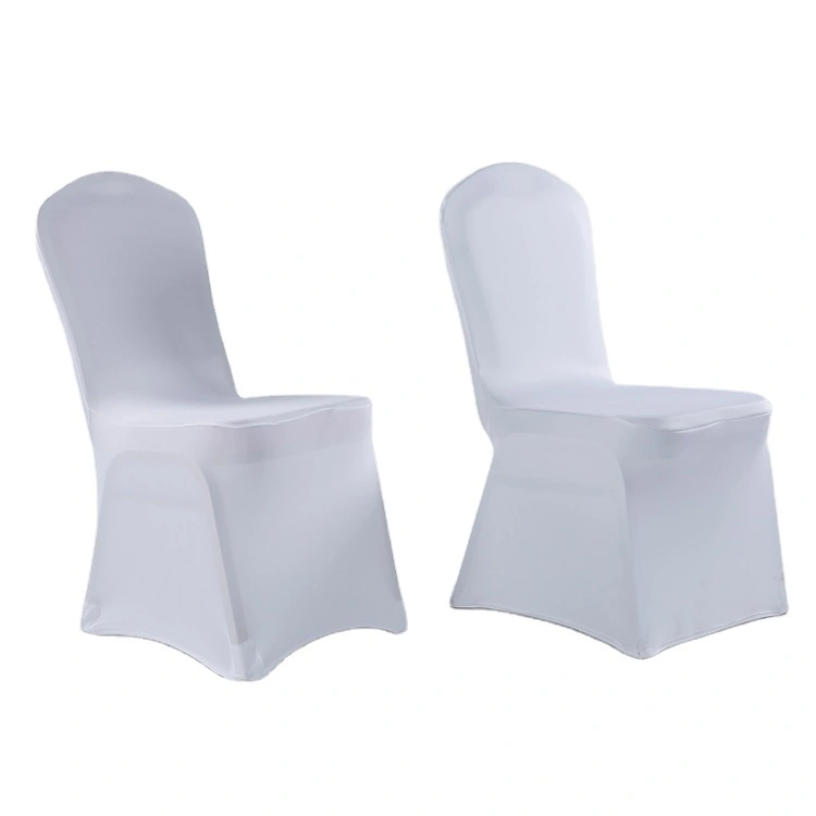 High Quality Spandex Wedding Luxury Banquet Chair Cover  Ribbon Sets 1