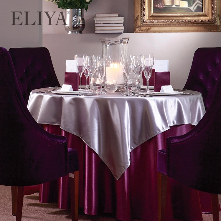 2020 High Quality Hotel Polyester Tablecloth for hotel 1