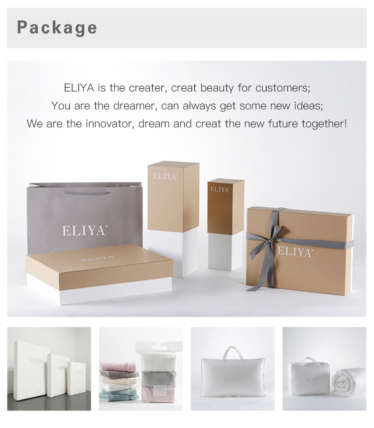 ELIYA Luxury Hotel Slipper White Disposable Custom Cotton Slipper Designer Slipper With EVA Sole 31