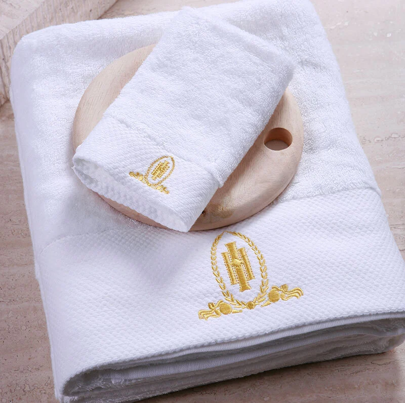 100% Cotton Luxury Hotel & Spa White Bath Towel For Sheraton 1
