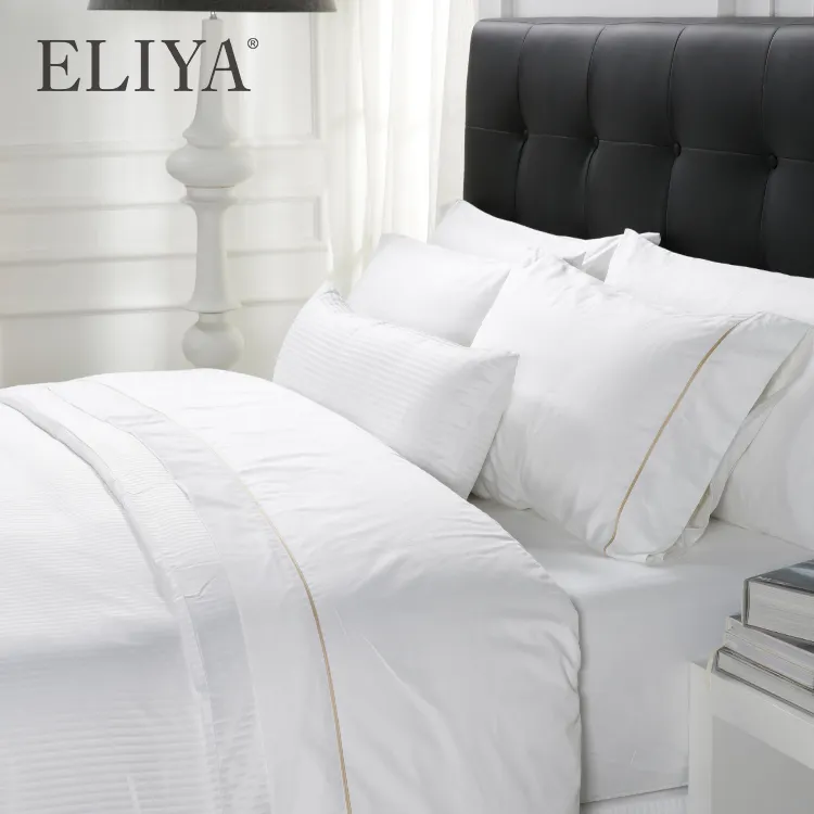ELIYA Cotton/Polycotton/Polyester Plain Dyed Hotel Wholesale Bedding 5