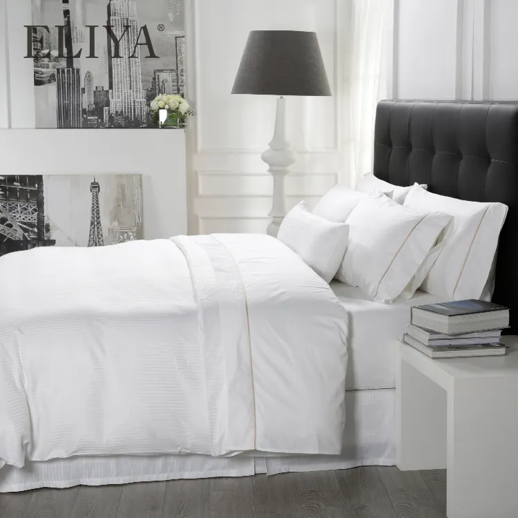ELIYA Cotton/Polycotton/Polyester Plain Dyed Hotel Wholesale Bedding 7