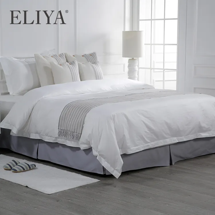 ELIYA Fitted Sheet 40s Hotel Wholesale Bedding 2