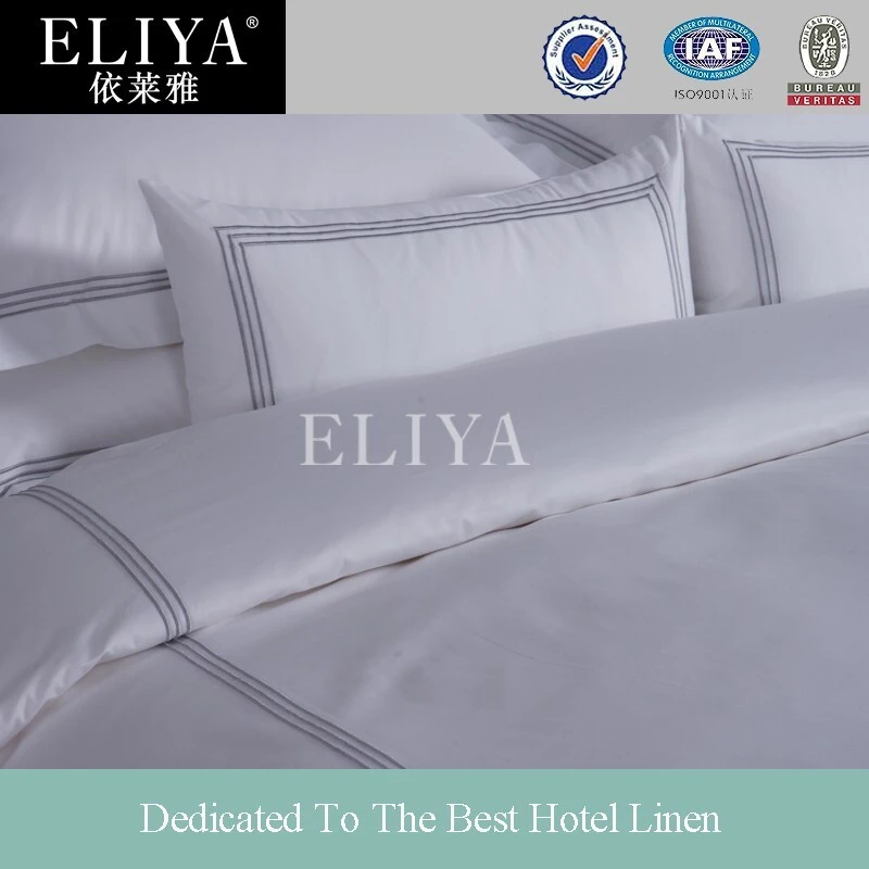 ELIYA literie d'hôtel en gros/linge de lit en coton égyptien taille Queen 1