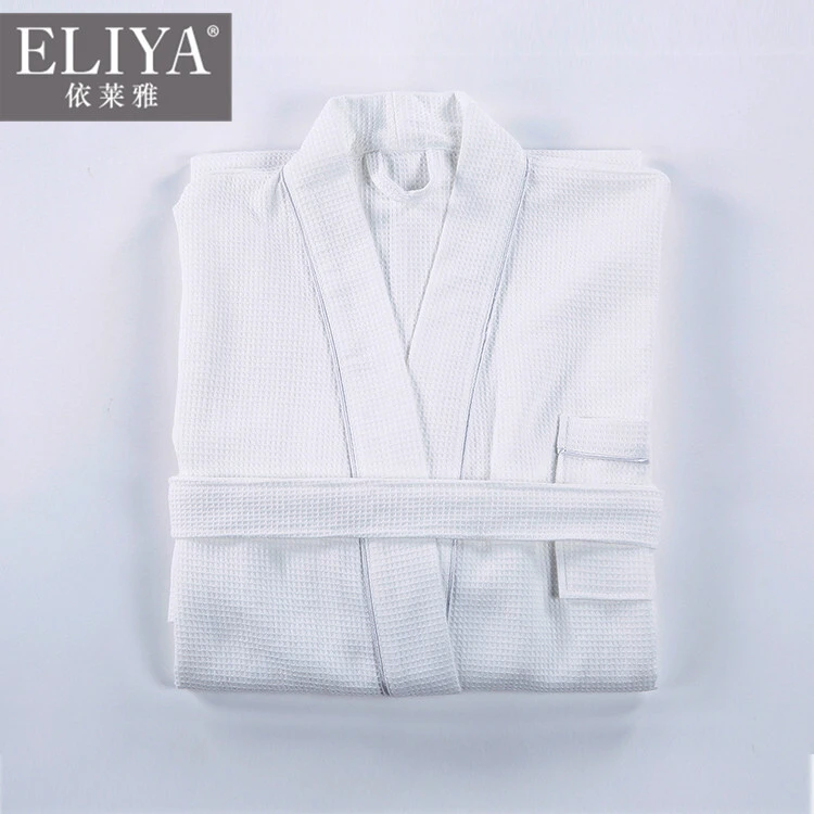 High Quality Customized Bathrobe Luxury Bathrobe Waffle 1