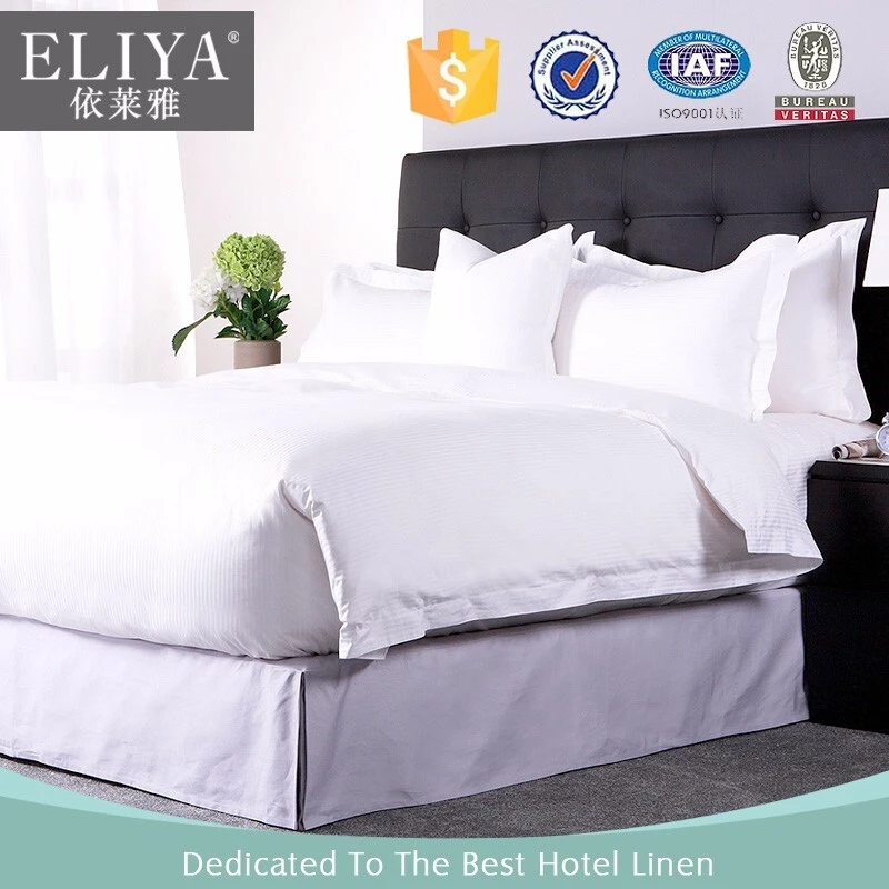 ELIYA 100% cotton stripes bedroom set china furniture factory 1