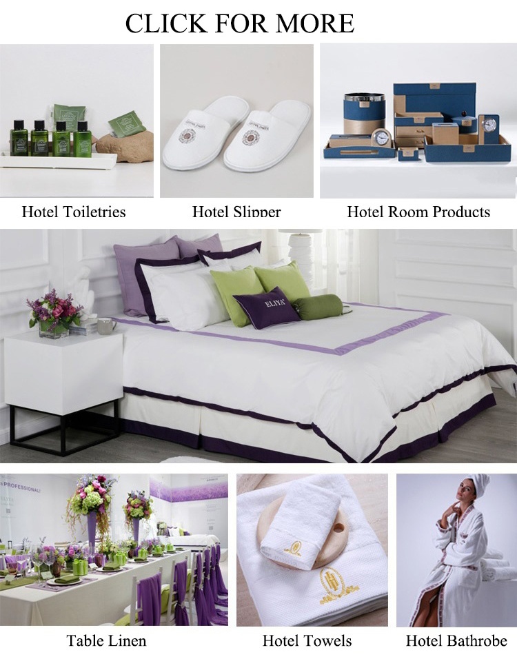 Customized 300TC Sateen White Luxury 4 Star Hotel Linen Duvet Cover 13
