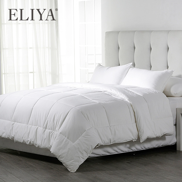100% Goose Down Duvet High Quality Microfiber Luxury Hotel Quilt 1