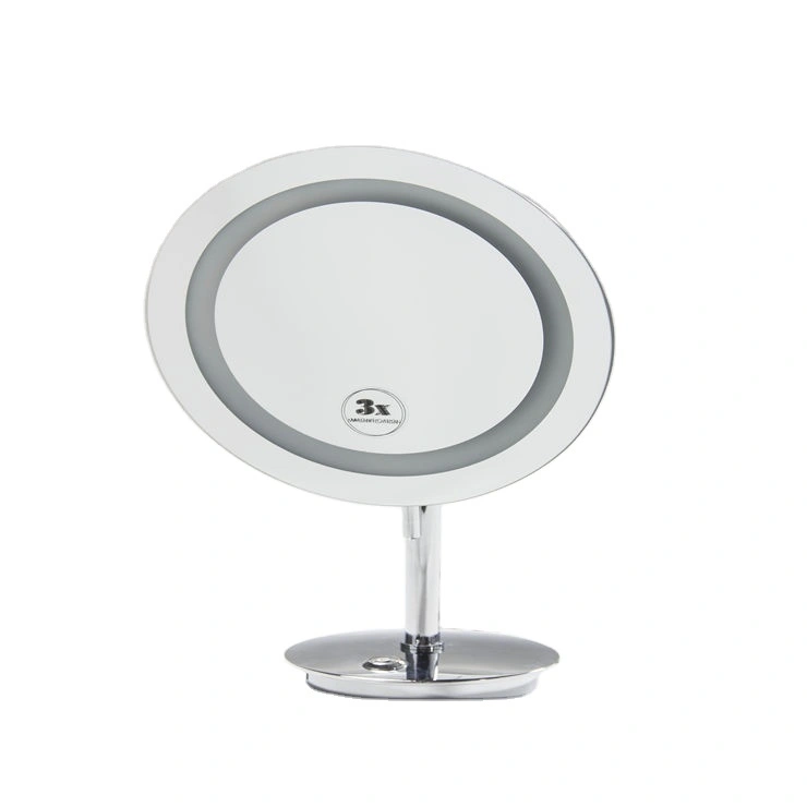 LED Makeup Mirror With Light Vanity Hotel Adjustable Brightness 1