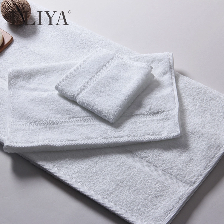 Free Sample Hotel Supplier Towels 100 Cotton Spa Bath Towel Set 1