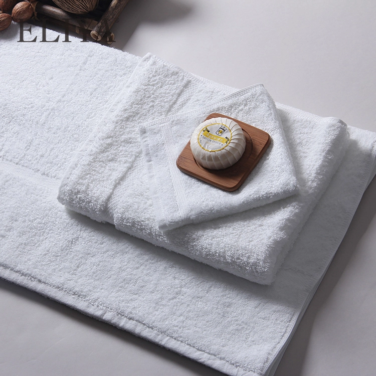 Environment Friendly Terry Fabric Pure Cotton Custom Logo Bath Towel 1