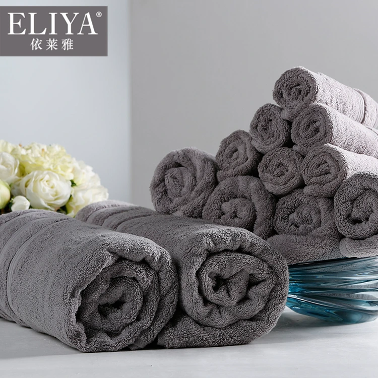 Luxury hotel bath and spa turkish towels and hotel 100% cotton face towel luxury hilton hotel 1