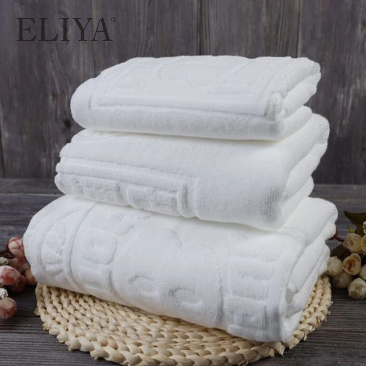 Hotel High Quality Towel Custom Logo 100% cotton 16s Luxury Towel Bath Towel for Women And Man 1