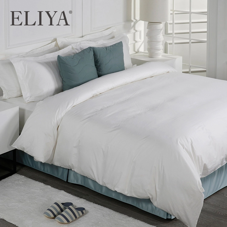1800Tc Egyptian Luxury Bed Sheet  Set 100% Cotton Hotel Bedding 1